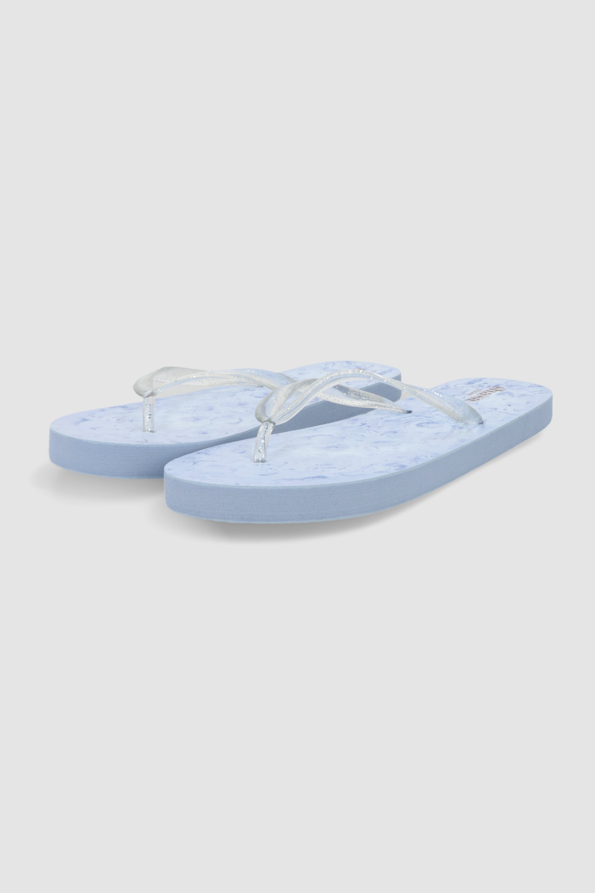 Flip flop marmoleada AZUL CIELO