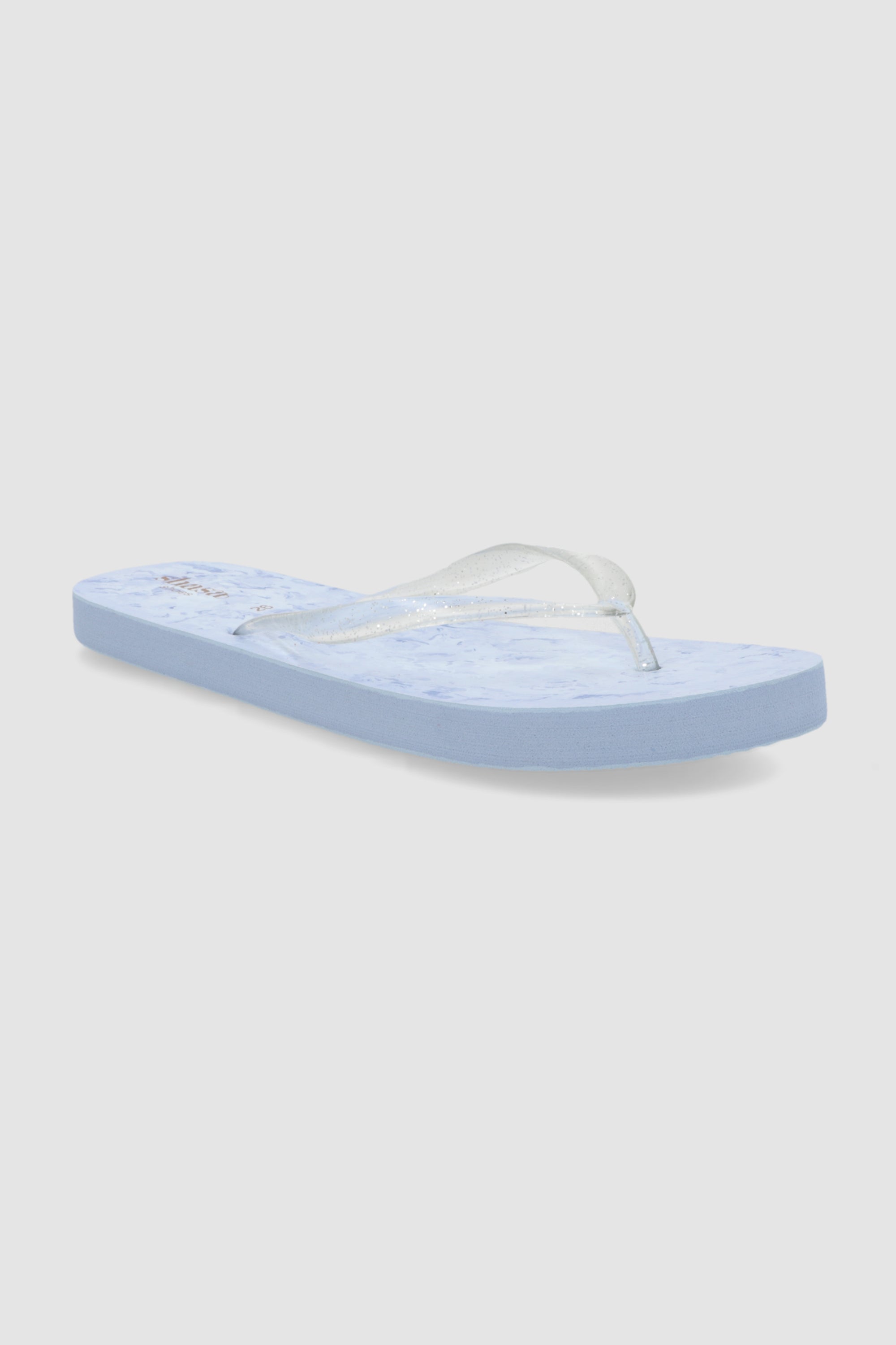 Flip flop marmoleada AZUL CIELO