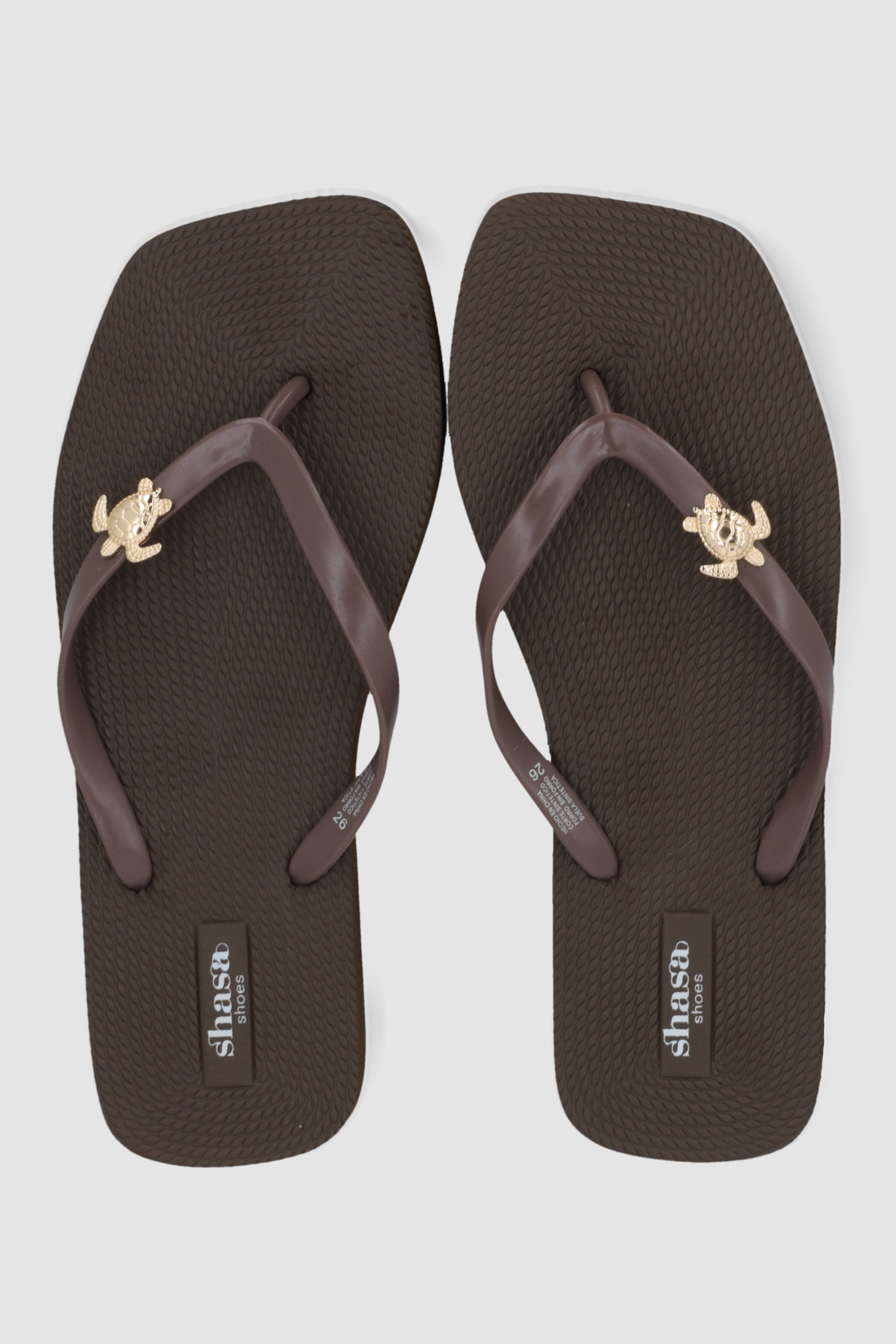 Flip flop plataforma tortuga CAFE