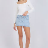 Skort mini falda tiras