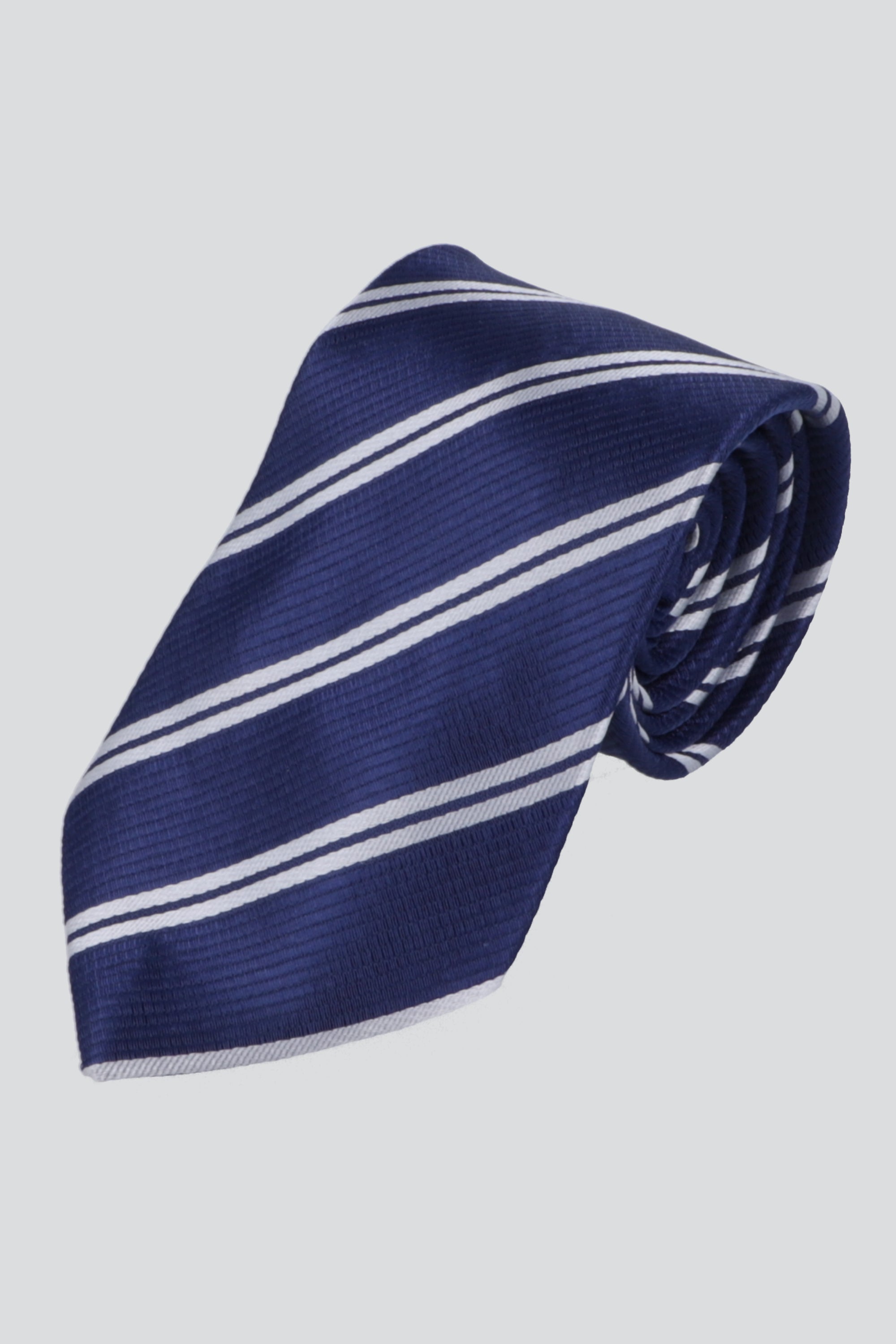 Corbata rayas diagonales MARINO