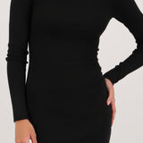 Vestido tejido liso m/l