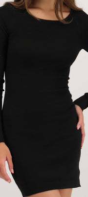 Vestido tejido liso m/l