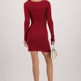 Vestido tejido liso m/l