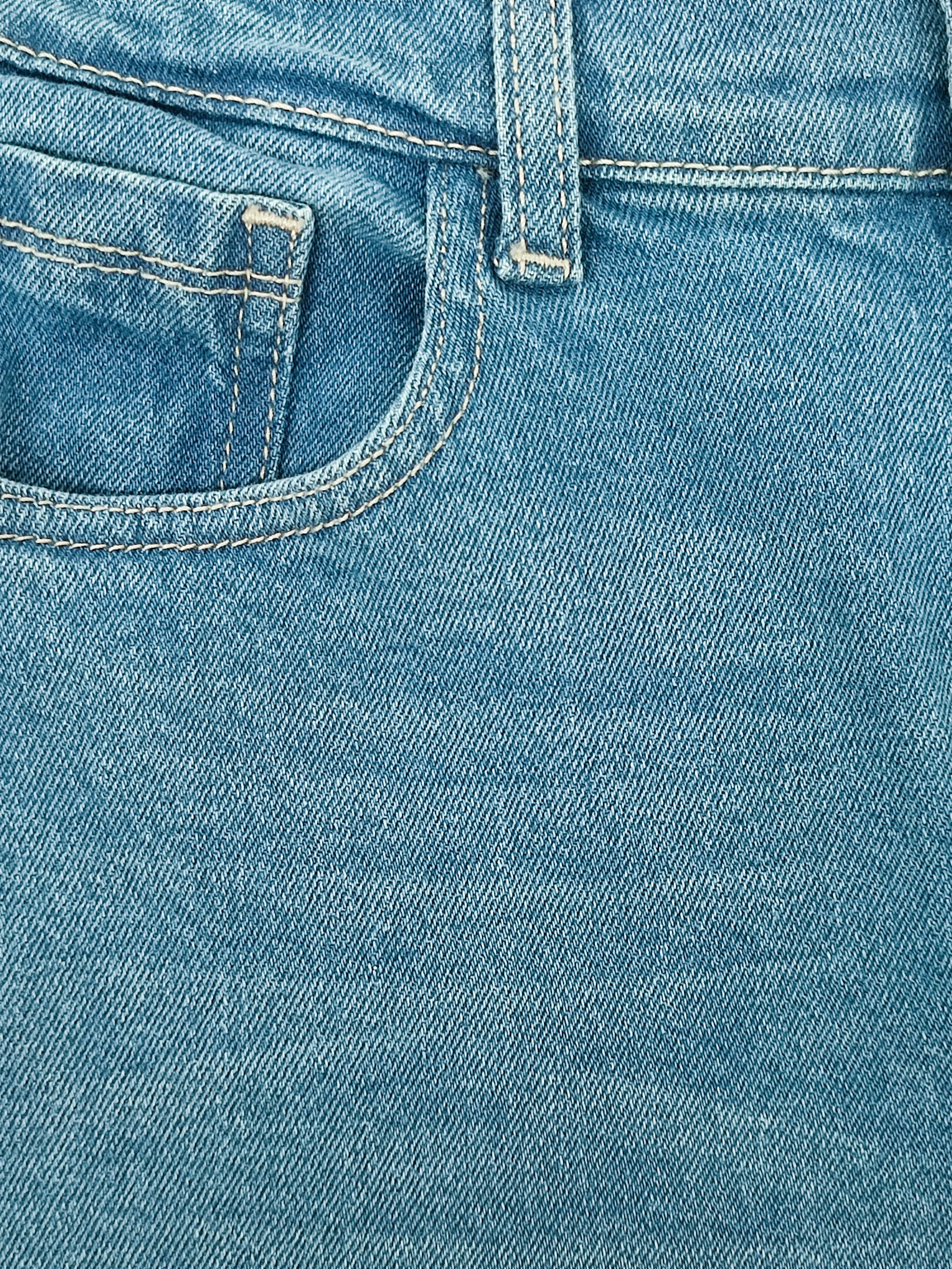 Jeans straight slim MEDIUM WASH