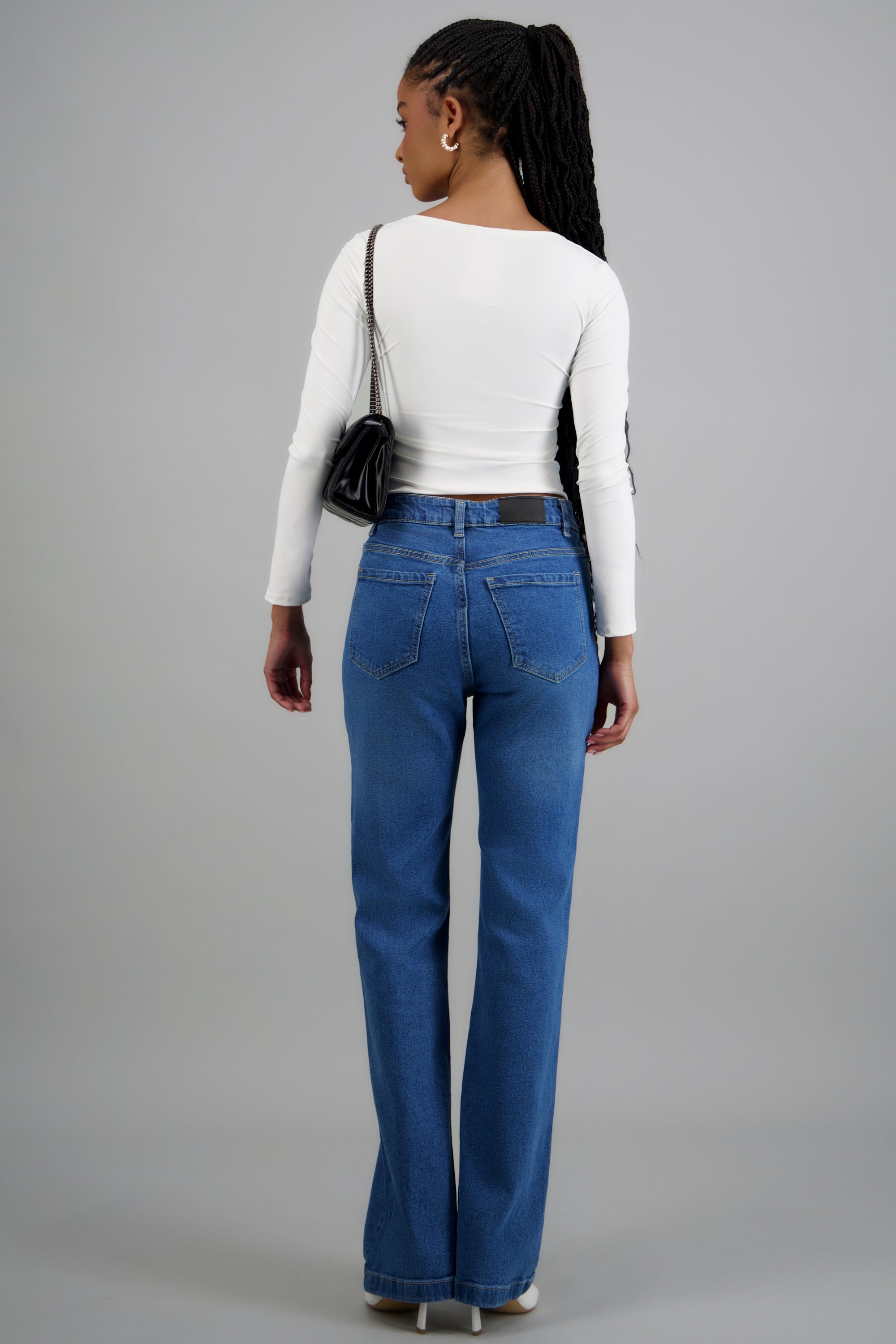 Jeans flare slim MEDIUM WASH
