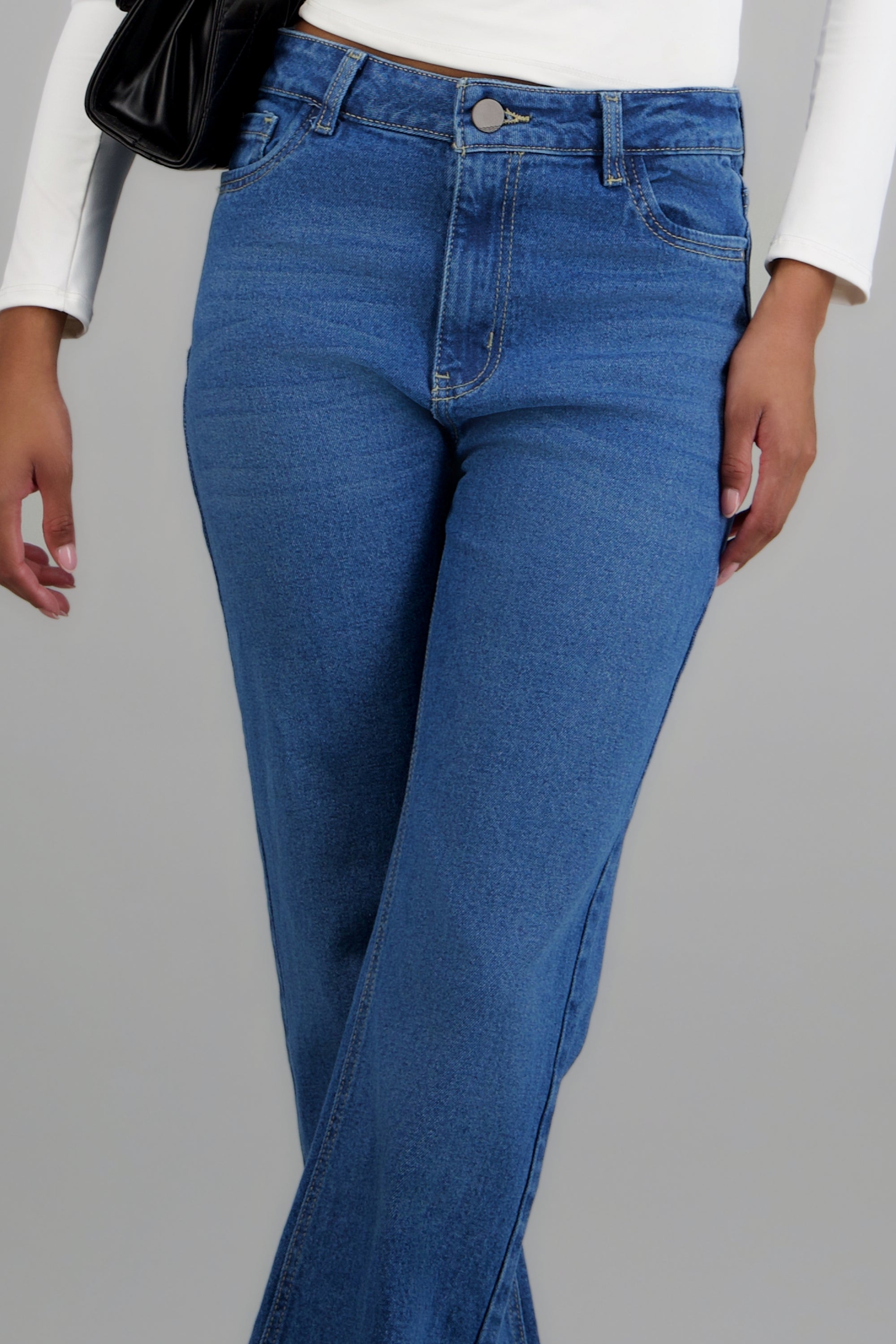 Jeans flare slim MEDIUM WASH