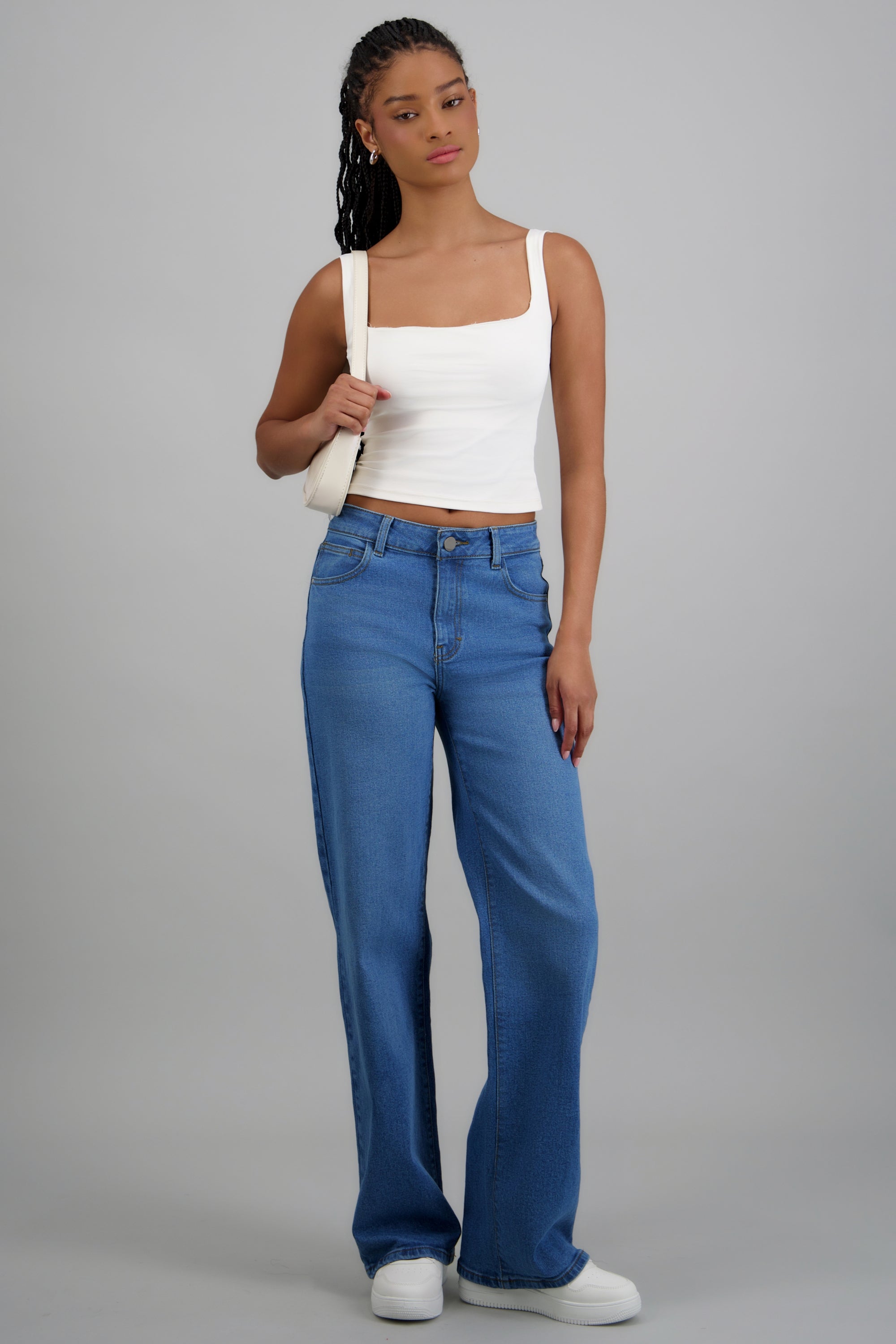 Jeans wide leg regular MEDIUM WASH