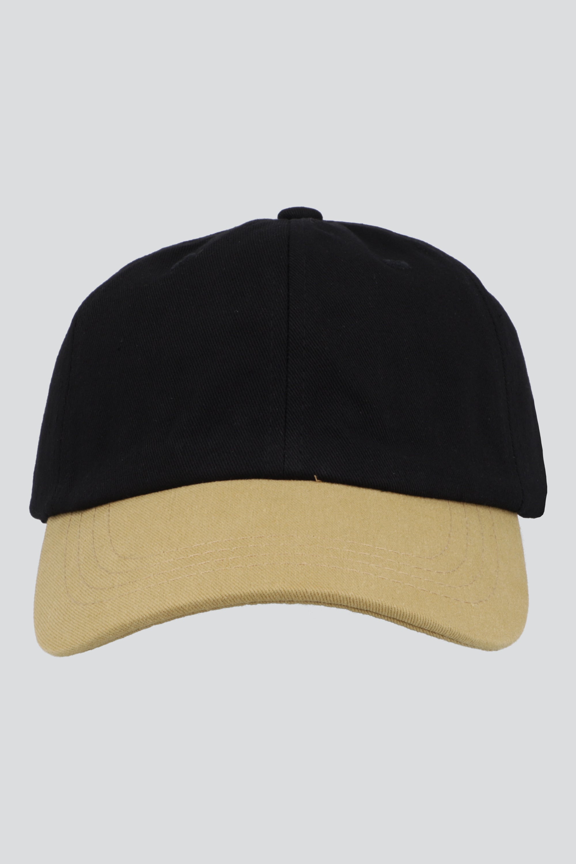 Gorra color block NEGRO