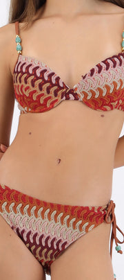 Bikini copas tipo crochet