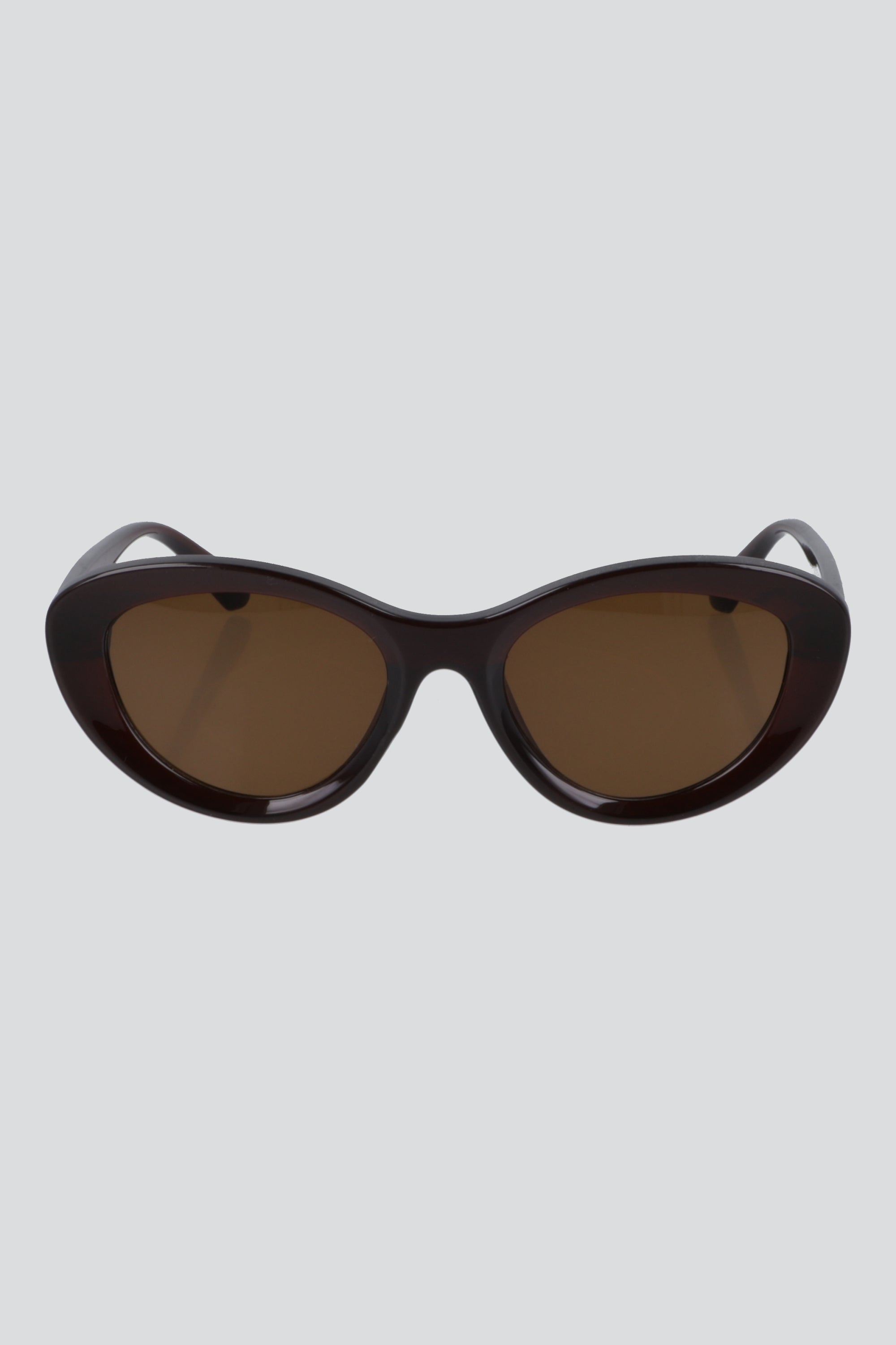 Lentes cateye ovalado acetato CAFE