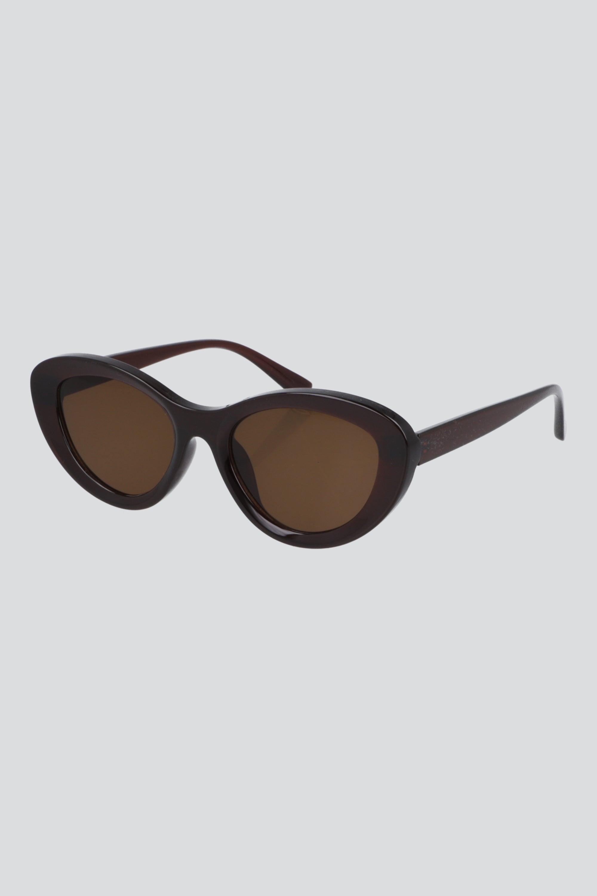 Lentes cateye ovalado acetato CAFE