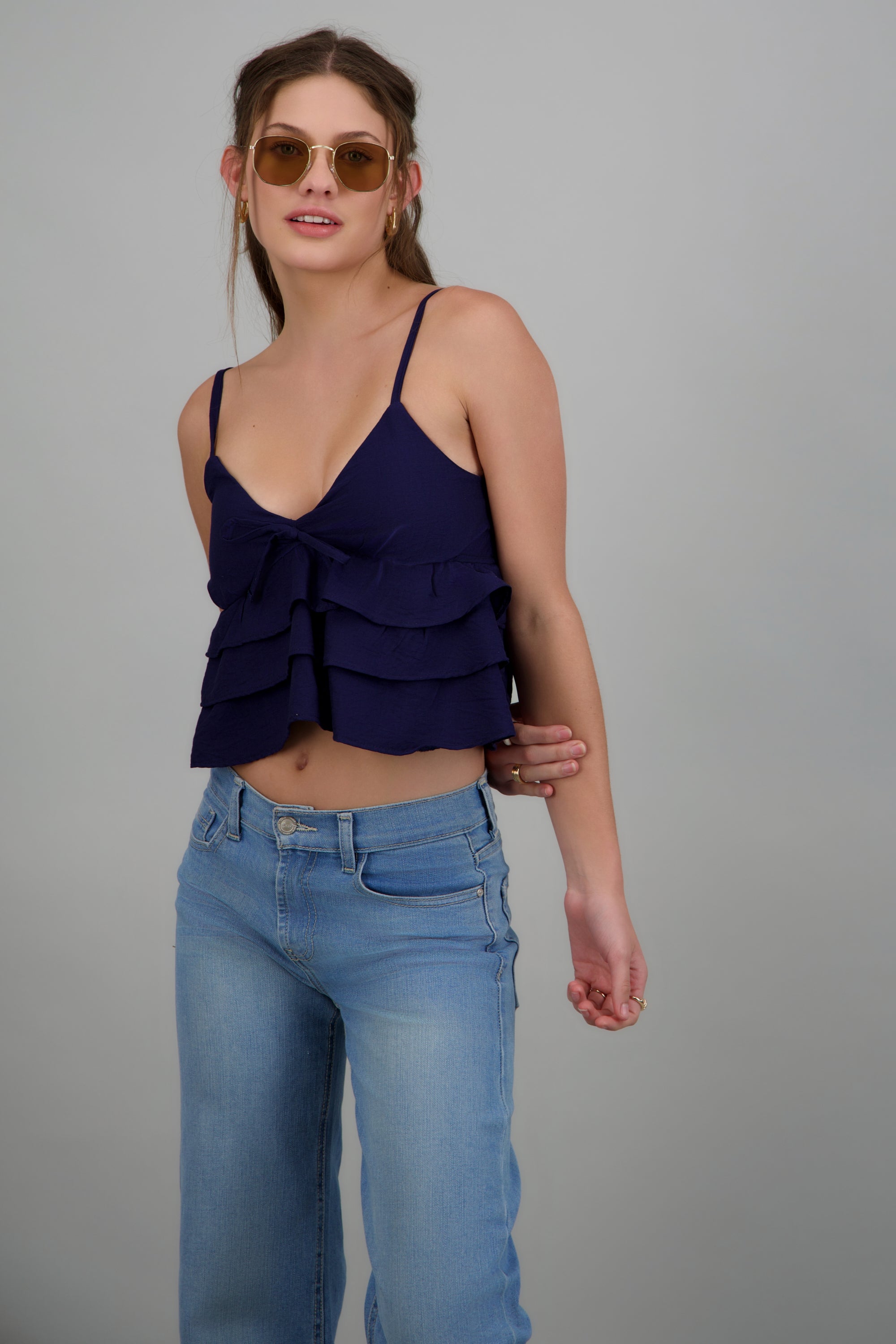 Top tirantes con olanes