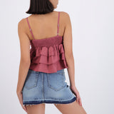 Top tirantes con olanes