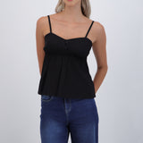 Top tirantes escote corazón