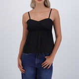 Top tirantes escote corazón