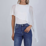 Bodysuit liso con capa