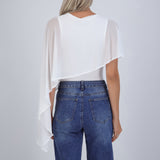 Bodysuit liso con capa