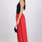 Pantalones globo detalle pretina ajustable