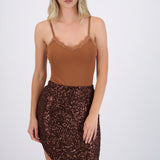 Bodysuit tirantes detalle encaje