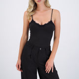 Bodysuit tirantes detalle encaje