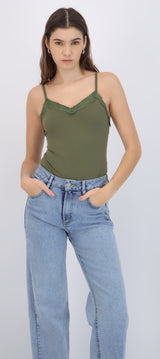 Bodysuit tirantes detalle encaje