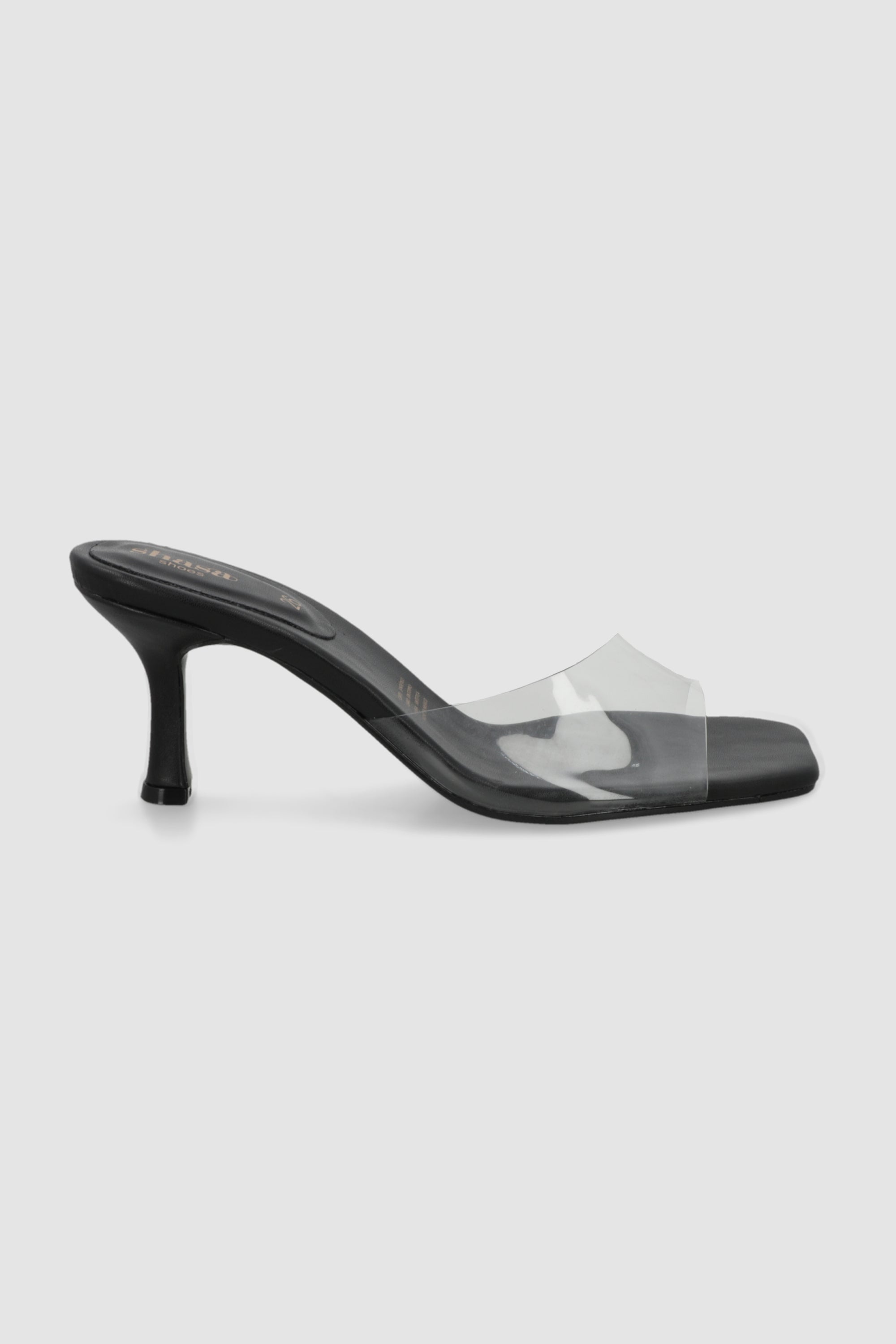 Tacon kitten mula transparente NEGRO