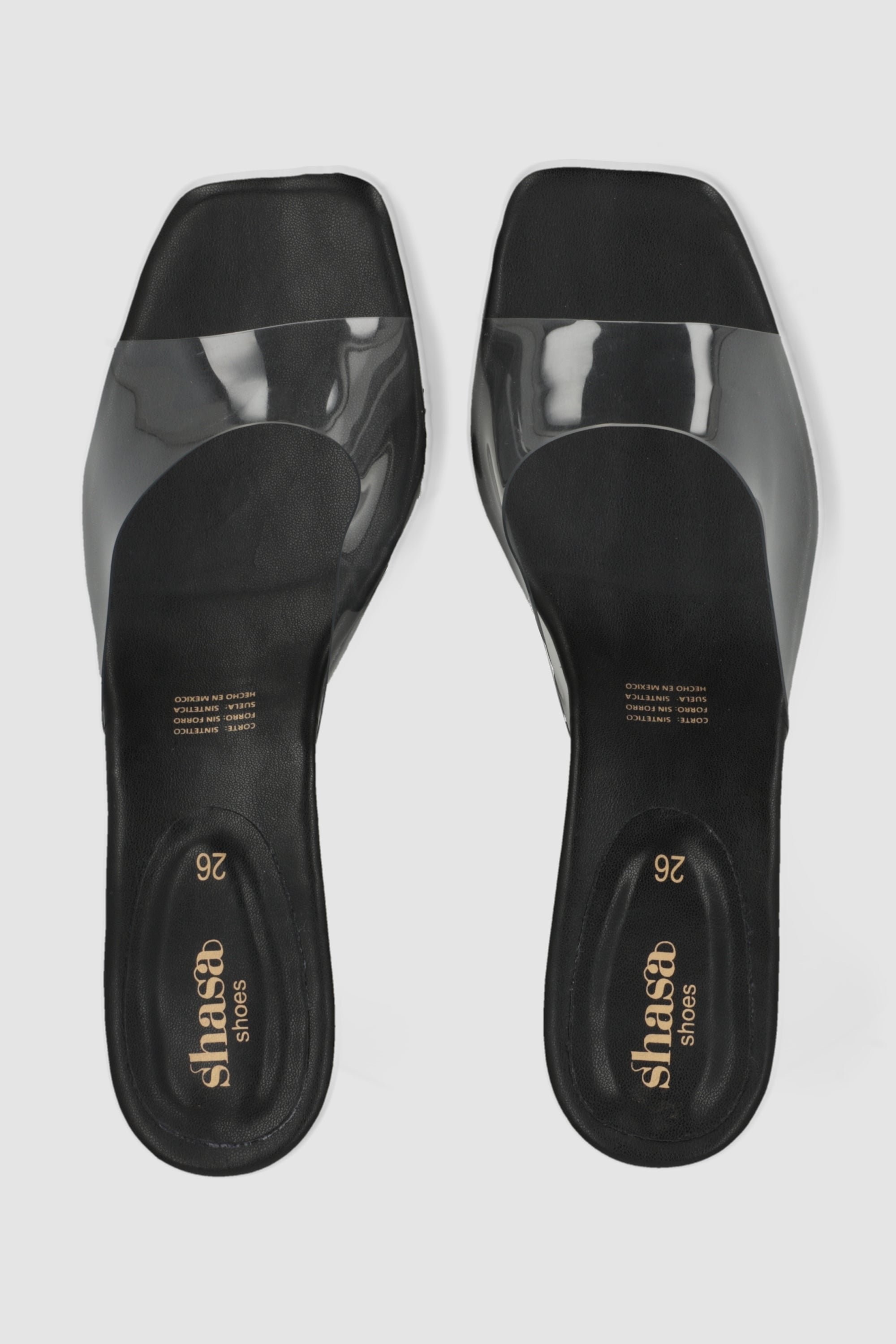 Tacon kitten mula transparente NEGRO