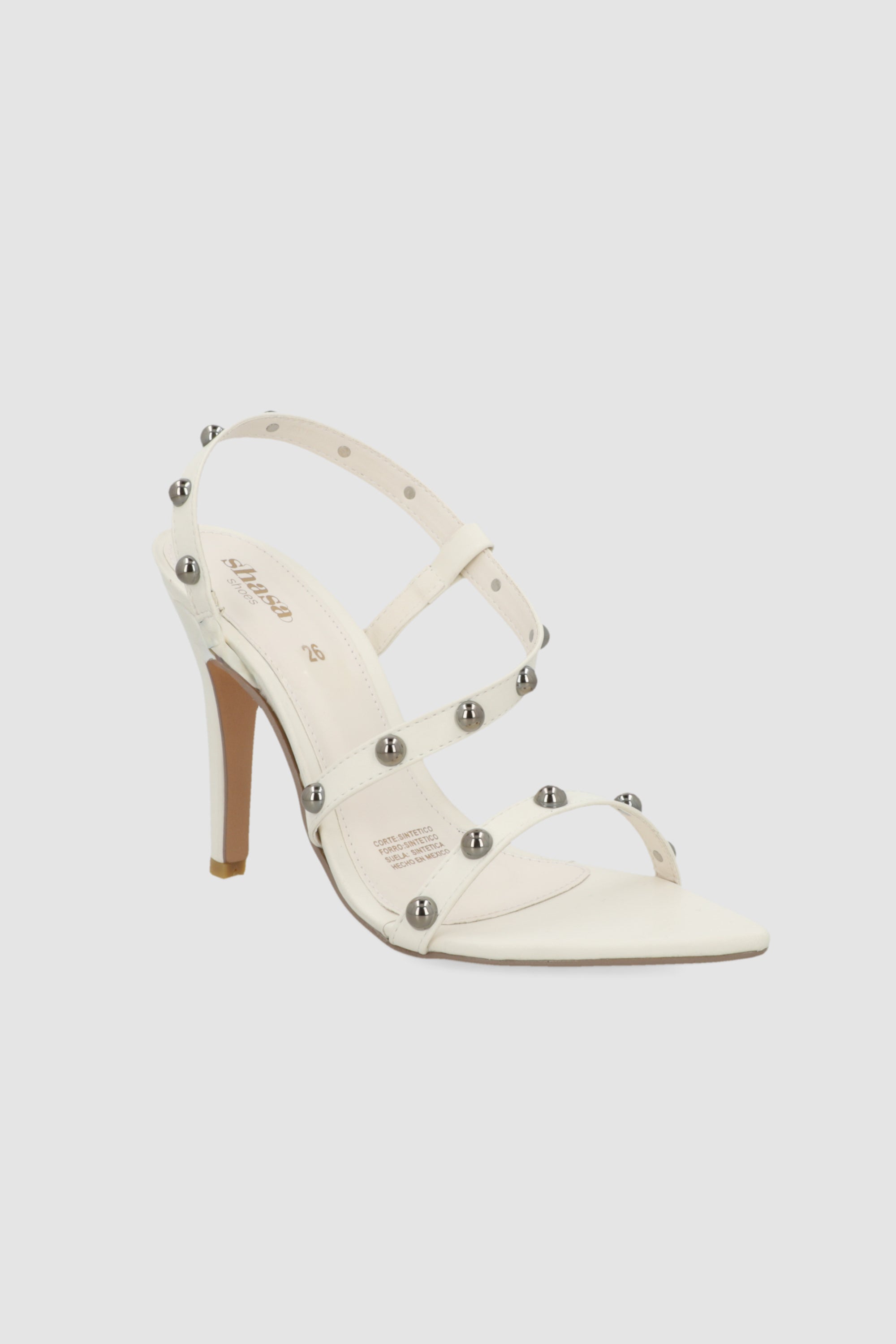 Tacon puntal tira con studs HUESO