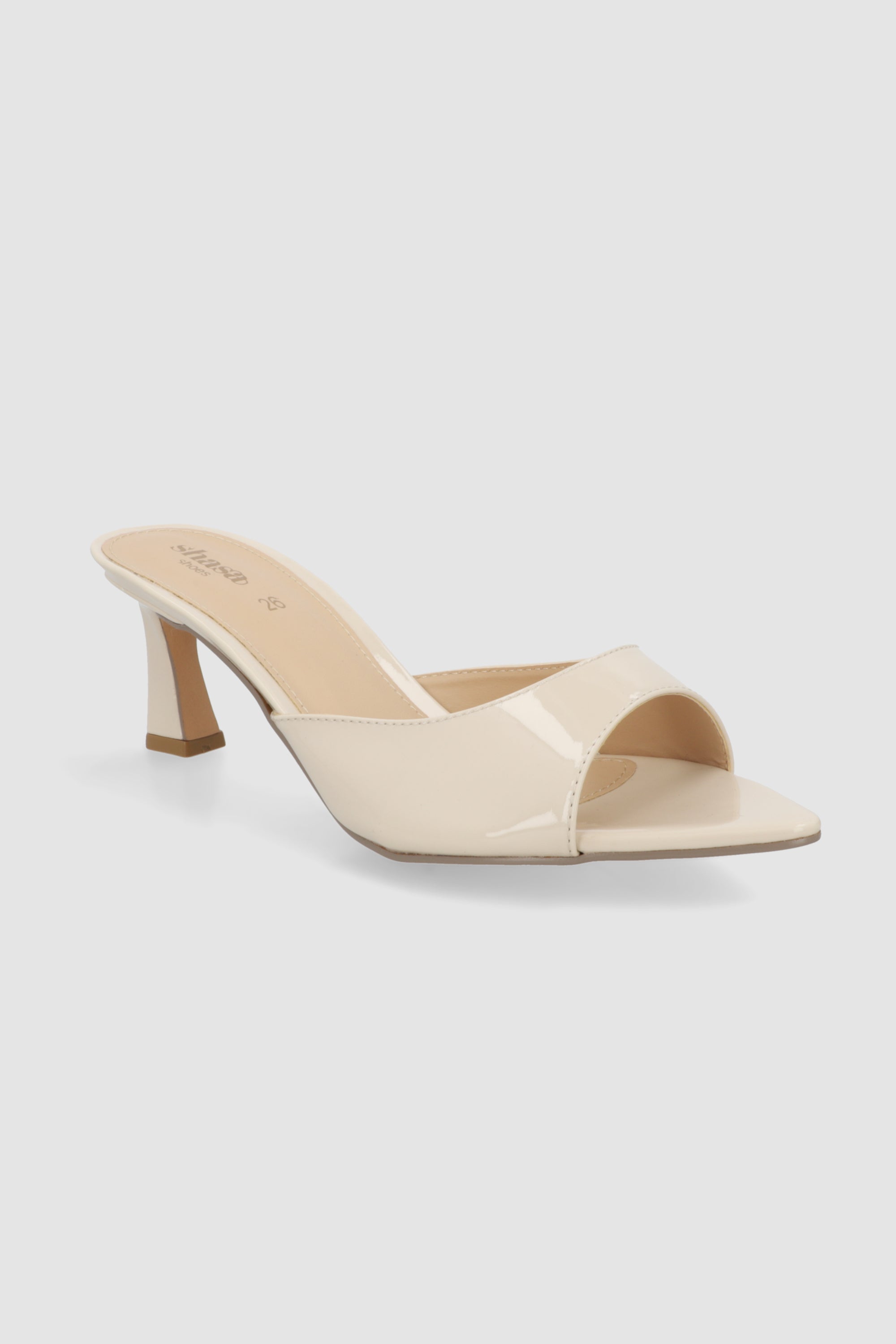 Tacon puntal kitten pep toe HUESO