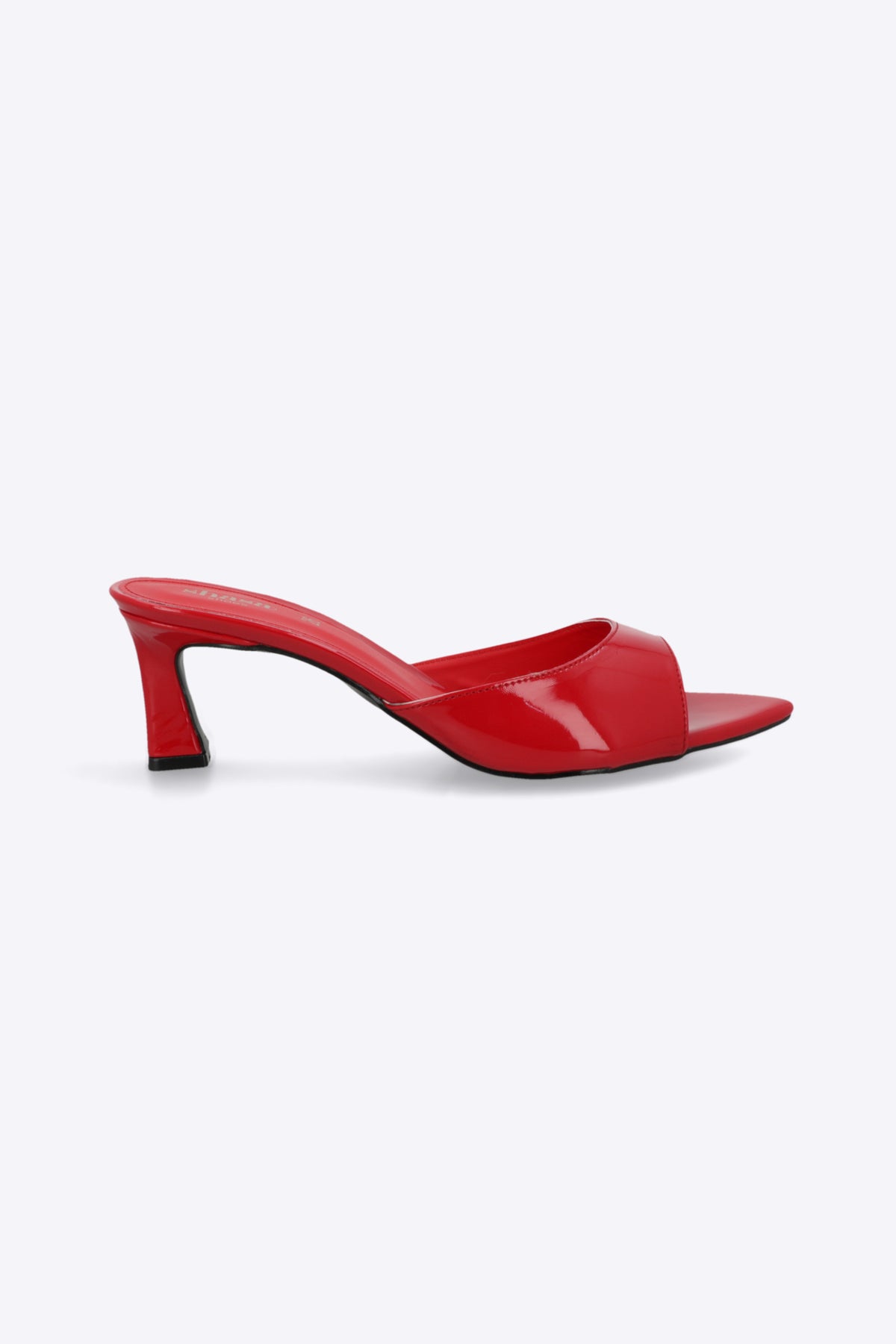 Tacón puntal kitten pep toe ROJO
