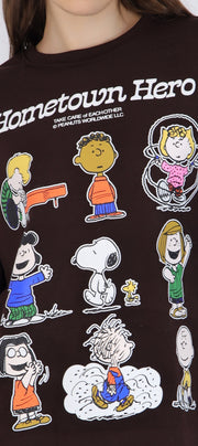 Playera over snoopy amigos