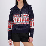 Suéter navidad cuello alto