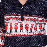 Suéter navidad cuello alto