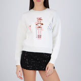 Suéter navidad bailarina con cascanueces