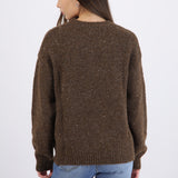 Sueter con lurex mezcla con lana