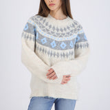 Suéter nordico con lana