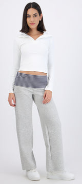 Pantalon pretina rayas