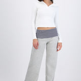 Pantalon pretina rayas