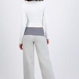 Pantalon pretina rayas