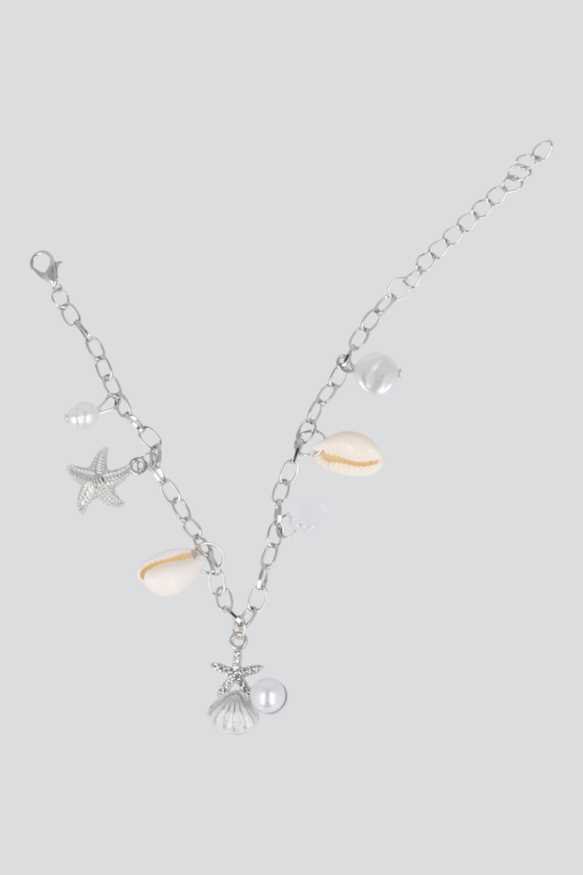 Pulsera eslabones mar PLATA