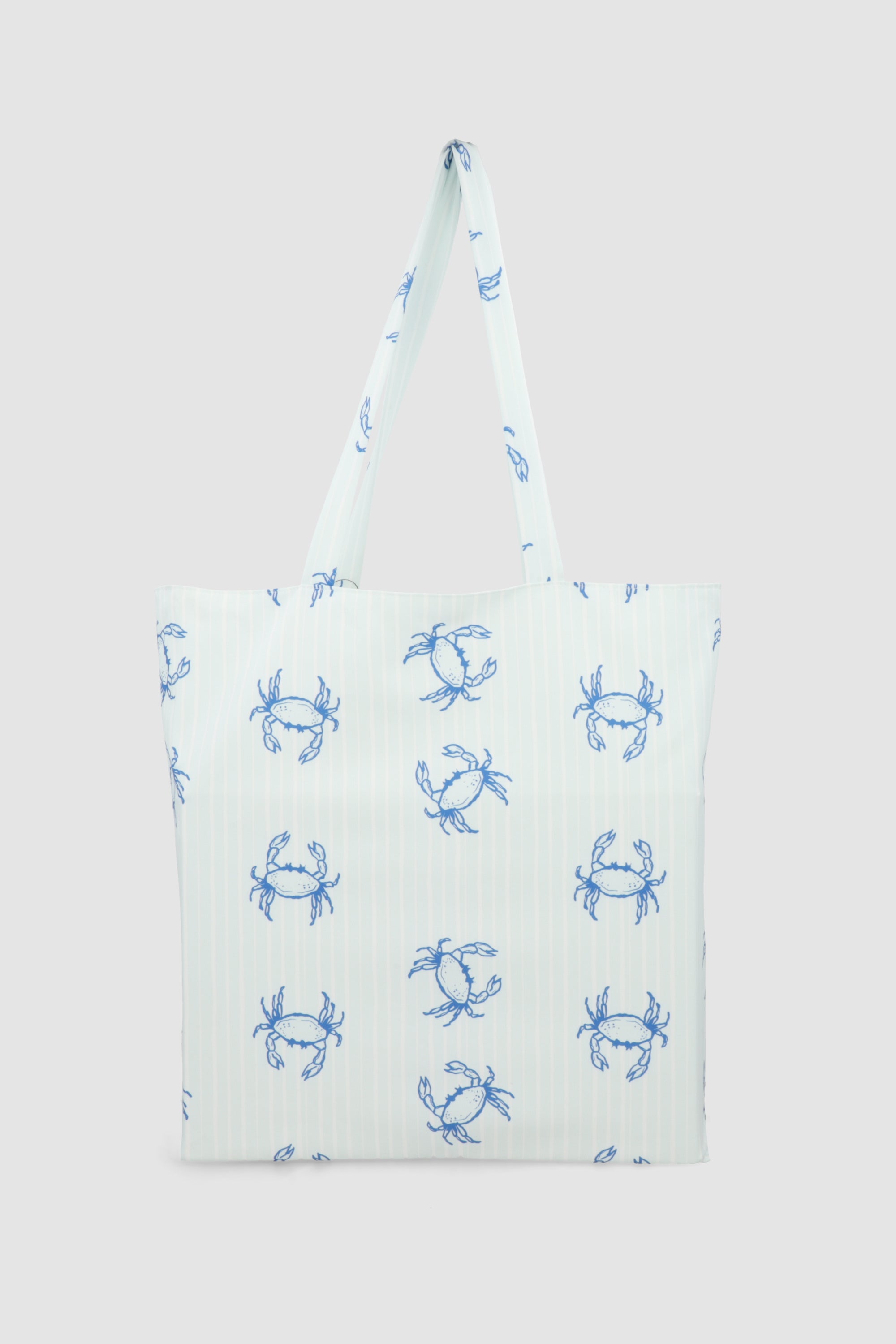 TOTE PRINT CANGREJOS AZUL