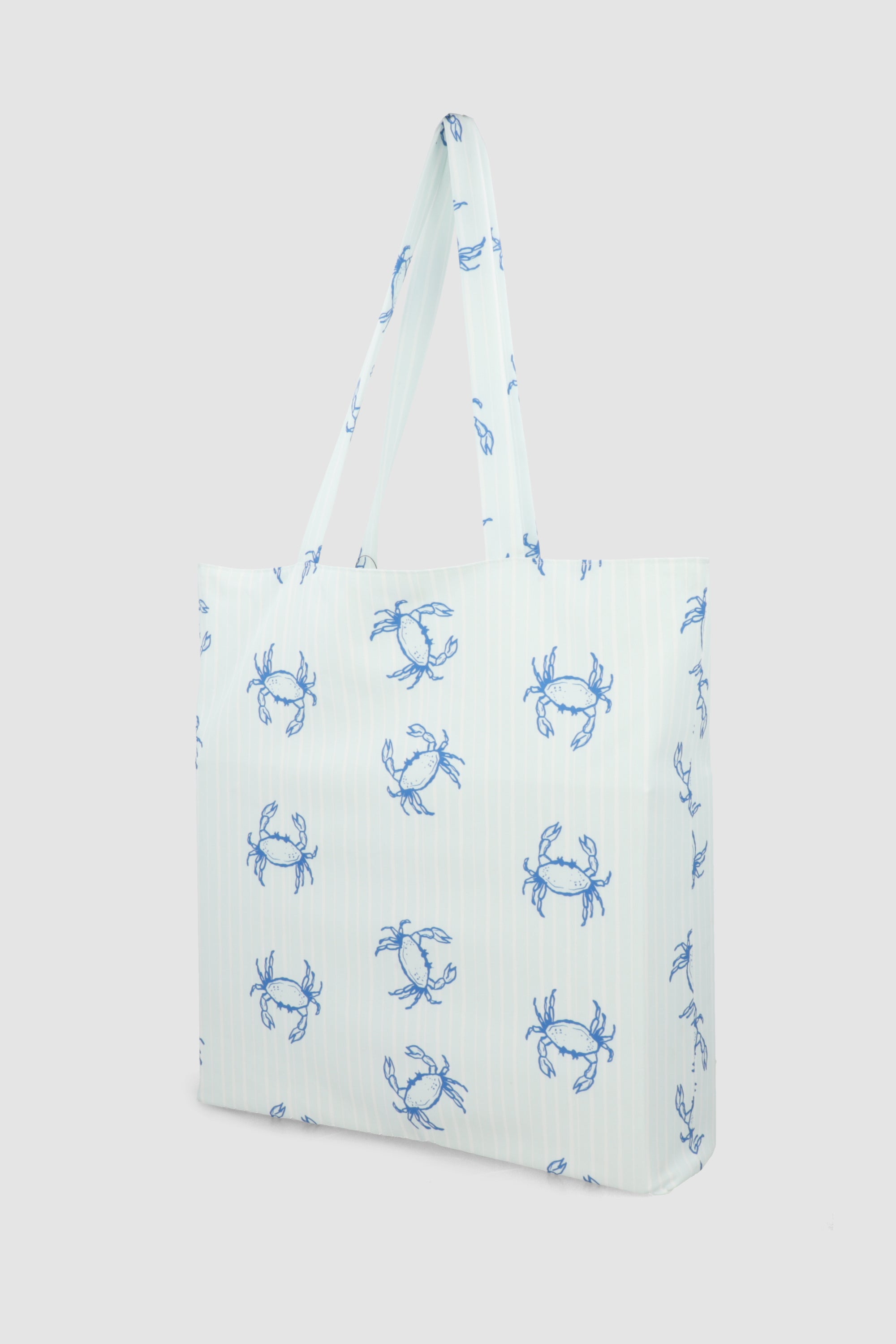 TOTE PRINT CANGREJOS AZUL