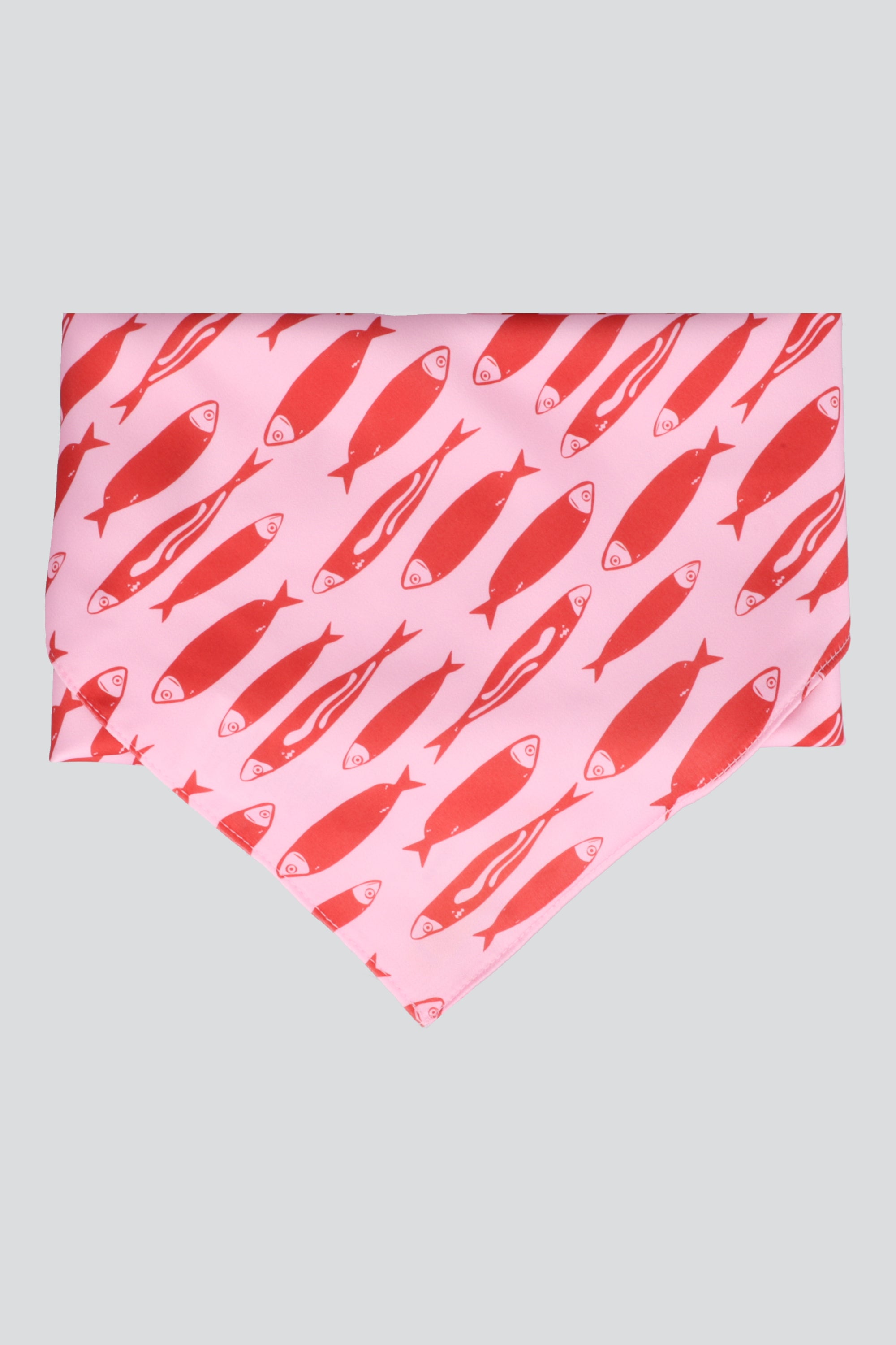 PAÑUELO PRINT PECES ROSA