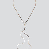 Collar cadena plana y