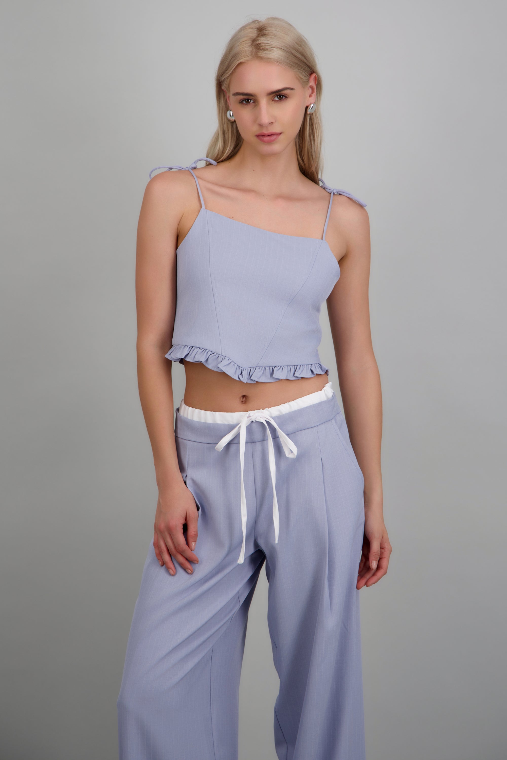 top corset entallado olanes LAVANDA