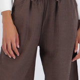 Pantolón liso bolsas