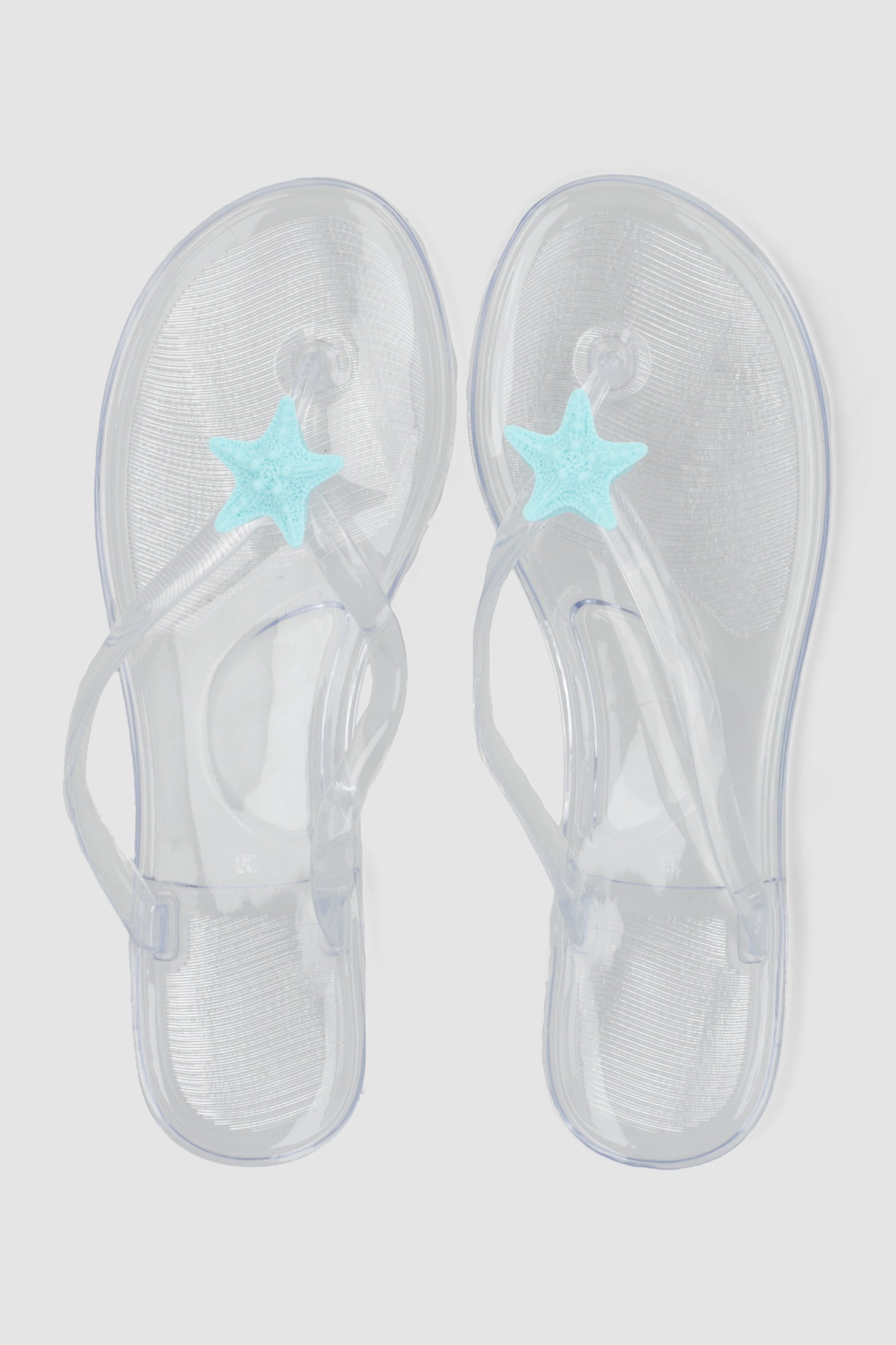 SANDALIA JELLY ESTRELLA DE MAR TRANSPARENTE