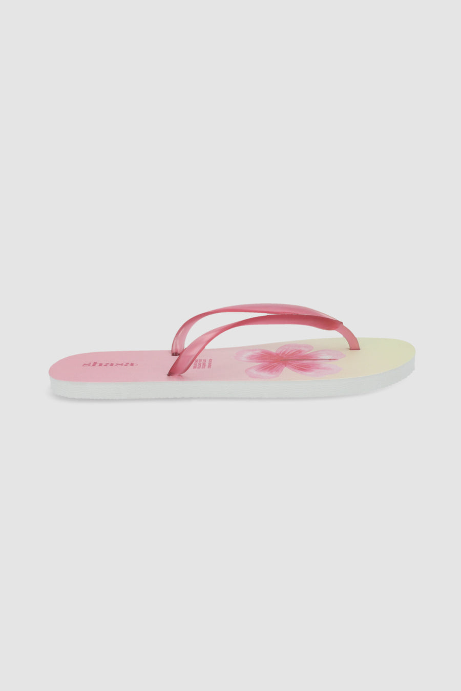 Flip flop estampado flor