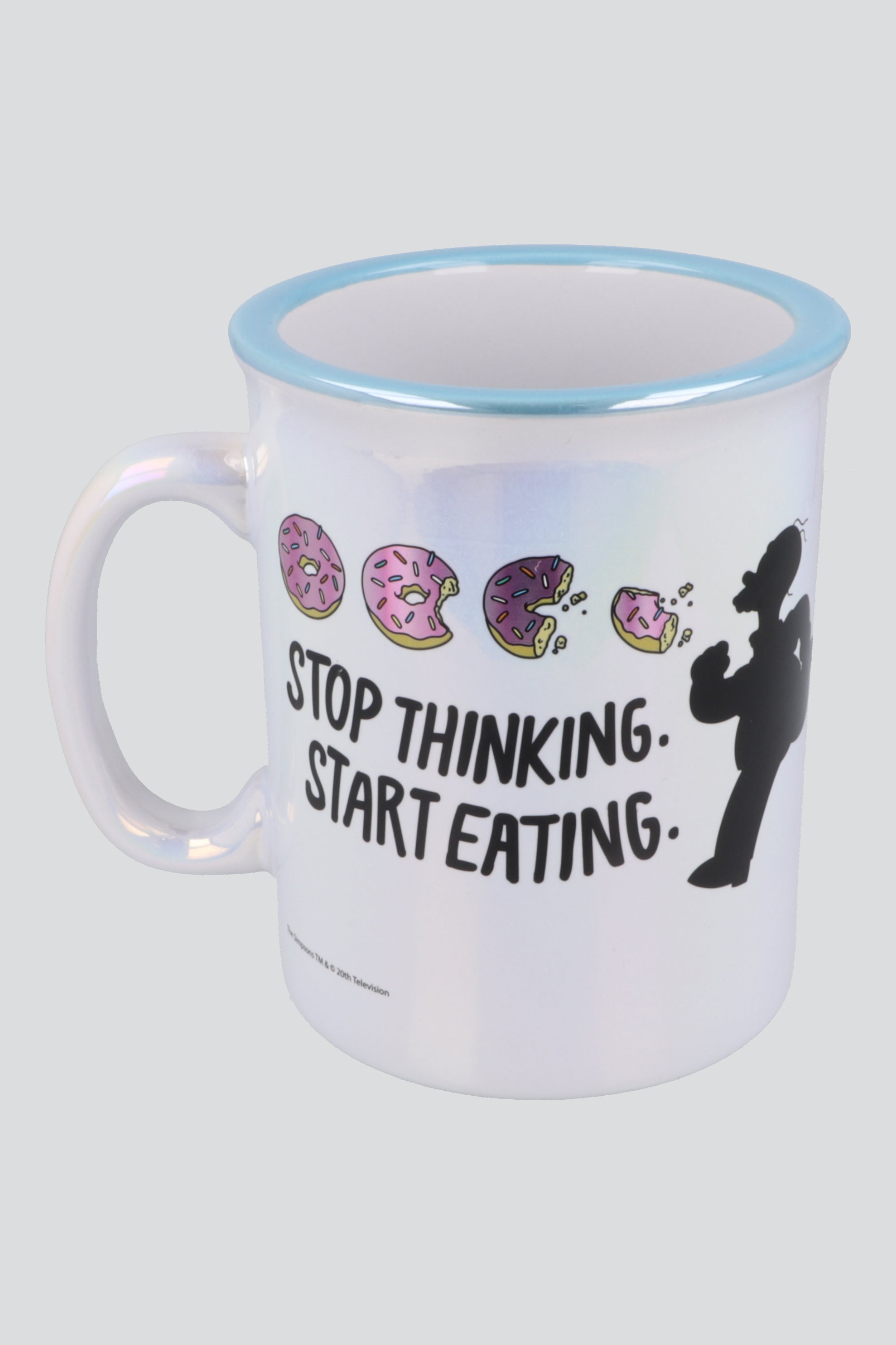 Taza iridiscente Simpsons dona 790ml BLANCO COMBO